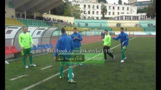 J07 Championnat Algérien 20112012 Résumé du match JS Kabylie 01 USM Harrach [upl. by Quill]