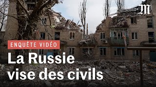 Avdiïvka  Comment la Russie bombarde les bâtiments civils en Ukraine enquêtevidéo [upl. by Wilie]