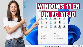 ¿Cómo Descargar e Instalar Windows 11 en un PC VIEJO SIM TPM ¿Cómo instalar Windows 11 [upl. by Yahc]