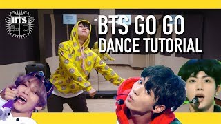 BTS 방탄소년단  Go Go 고민보다 Go Dance Tutorial  Full w Mirror Charissahoo [upl. by Ellebanna]