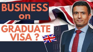 How To Start Your Business With Post Study Work Visa In UK PSW To Skilled Visa UK PSW Update 2024 [upl. by Eelyek]