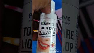 TOOTH CARE LIQUID DROP Procreative [upl. by Colligan]