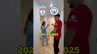 Liverpool vs Man City 2025 footballfans liverpoolvsmancity liverpool cityzens premierleague [upl. by Ralaigh]