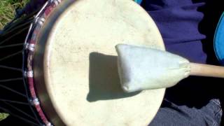 Shamanic Drumming for Trance Journey Work Theta Brain Rhythm Training [upl. by Stew]