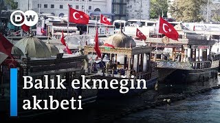 Eminönü balıkekmekçilerinin akıbeti ne olacak  DW Türkçe [upl. by Eibrab]