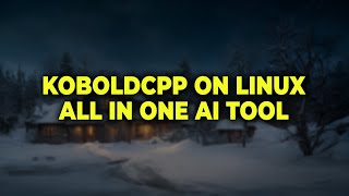 Install ChatGPT AI Image Generator and Voice Chat Bot on ANY Linux distro  KoboldCpp  Vulkan [upl. by Alderman]