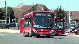 HD Route 474 and Route 300 departures from Beckton Bus Station [upl. by Mann832]