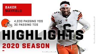 Baker Mayfield Full Season Highlights  NFL 2020 [upl. by Warp]