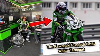 WSBK🔥Livery Baru Tim Kawasaki Puccetti🤠Kesan Garrett Gerloff Usai Jajal Kawasaki ZX10RR [upl. by Ambrose351]