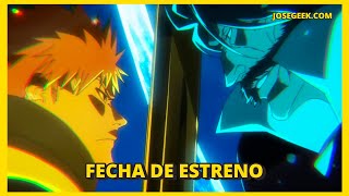 Bleach ThousandYear Blood War parte 3  Fecha de estreno y detalles sobre su opening y ending [upl. by Ecilayram]