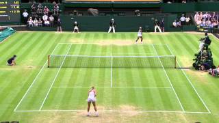 2013 Day 7 Highlights Serena Williams v Sabine Lisicki [upl. by Nylak]