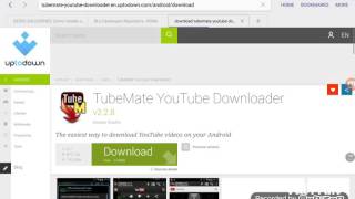 TubeMate 228 Apk for android [upl. by Luoar147]