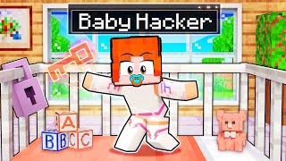 Als BABY HACKER Minecraft Spielen [upl. by Sremlahc684]