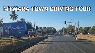 Mtwara town Driving Tour  Gas City Tanzania [upl. by Aguie]