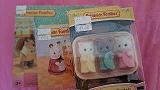 Unboxing 3 Sylvanian Familes Sets  Persian babies Kitchen set Dining set🩷 [upl. by Kcirded]