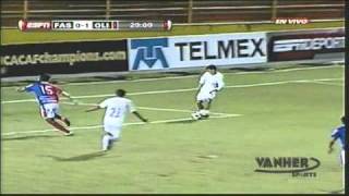 FAS vs Olimpia 14 300910 Concacaf Liga de Campeones [upl. by Nad224]