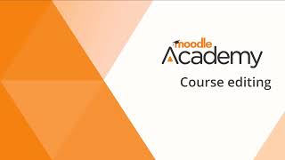 Course editing in Moodle 45 [upl. by Eirased814]