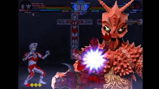 【MUGEN】 Ultraman Ace amp Ultraman Taro vs Yapool amp Remolded Yapool [upl. by Atikin153]