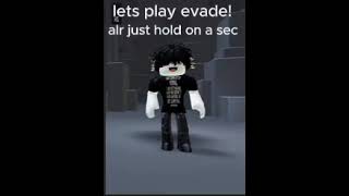 when someone asks me to play evade thx to aeru26 for inspo shorts robloxedit roblox edits [upl. by Federica]