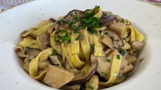 Tagliatelle ai Funghi Porcini ricetta originale Senza Panna [upl. by Bernadette]