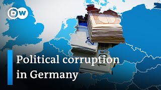 A series of corruption scandals put German politicians under scrutiny  DW News [upl. by Eimmaj]