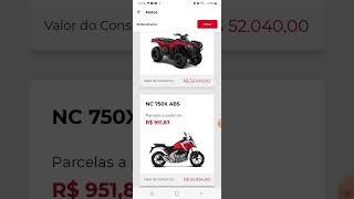 valores das motos no consórcio Honda 2024 [upl. by Waneta]