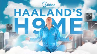 HAALAND BECOMES MIDEA BRAND AMBASSADOR [upl. by Kendal]