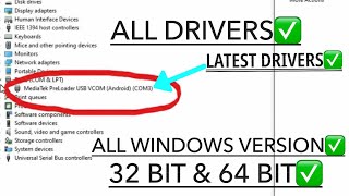 2024 Install LATEST MTK MediaTek USB Drivers In Windows XP 7 8 10 or 11 [upl. by Aneala]