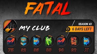 BEST FATAL Squad For Fatal My Club Series  SEASON 43  MADFUT 23 [upl. by Idnas]