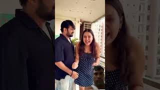 Hiren Amin Official Dhamki De Diya Shorts CoupleComedy CelebrateWithShorts [upl. by Rosati580]