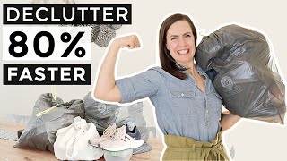 10 Tips to Declutter FASTER [upl. by Crowley]