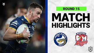 Parramatta Eels v Sydney Roosters  Match Highlights  Round 15 2022  NRL [upl. by Shirlie770]