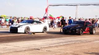 NISSAN GTRR35 TURBO 1800HP vs BMW E31 850 BITURBO 800HP [upl. by Stirling]