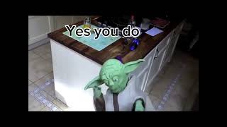 Yoda slap re upload yoda starwars [upl. by Enia]