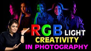 COLORFUL Lighting Creative Photography Techniques EXCATLY How to USE RGB LED LIGHTS Practically [upl. by Lemmy]