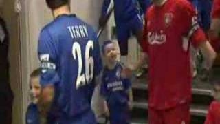 chelsea boy handshakes gerrard [upl. by Akimed]