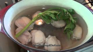 How to Make a Clear Chicken Broth [upl. by Berner]