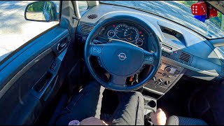 2003 Opel Meriva I 16 ECOTEC 100HP 0100 POV Test Drive 1849 Joe Black [upl. by Idnym191]