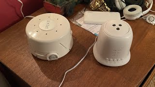 Brand New HoMedics White Sound Machine and Dohm White Sound Machine Review [upl. by Nnahgem]