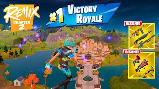 100 Kill Solo Vs Squads Wins Gameplay Full Game Fortnite Chapter 2 Remix Ps4 Controller [upl. by Noit]