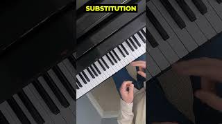 The Tritone Substitution Simplified A Quick Piano Guide shorts pianotutorial pianochords [upl. by Ruffo]