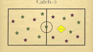 Physical Education Games  Catch5 [upl. by Bergwall146]