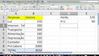 Como calcular o valor hora de serviços [upl. by Rahs]