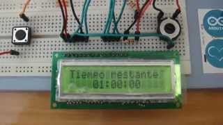 Arduino Project Timer  LCD [upl. by Ellehcar]