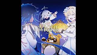 Collab w EtoileDeBrume  Xiao and Scara  Die with a smile shorts genshin edit collab [upl. by Zosema807]