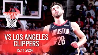 Alperen Şengün Highlights  Houston Rockets vs LA Clippers  16 Sayı 10 Rib 10 Ast  15112024 [upl. by Karna]