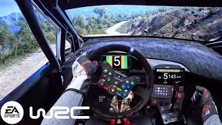 WRC 23 BRUTAL Downhill Rally in Portugal  Fanatec CSL DD [upl. by Rolan]