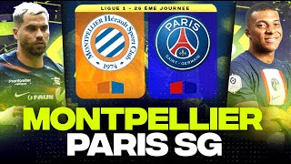 🔴 MONTPELLIER  PSG  Dernier Match avant la trève   mhsc vs paris   LIGUE 1  LIVEDIRECT [upl. by Eneleahcim]