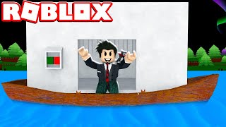 LOKIS NO BARQUINHO PRISÃO  Roblox  Build a Boat for Treasure [upl. by Toscano]