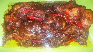 RESEP AYAM KECAP MUDAH DAN ENAK [upl. by Rosita]